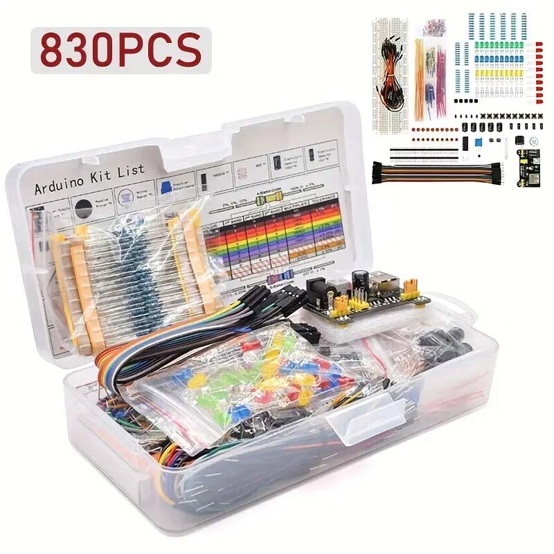 Board Game Uno - 830Pcs/Box DIY Project Starter Kit For