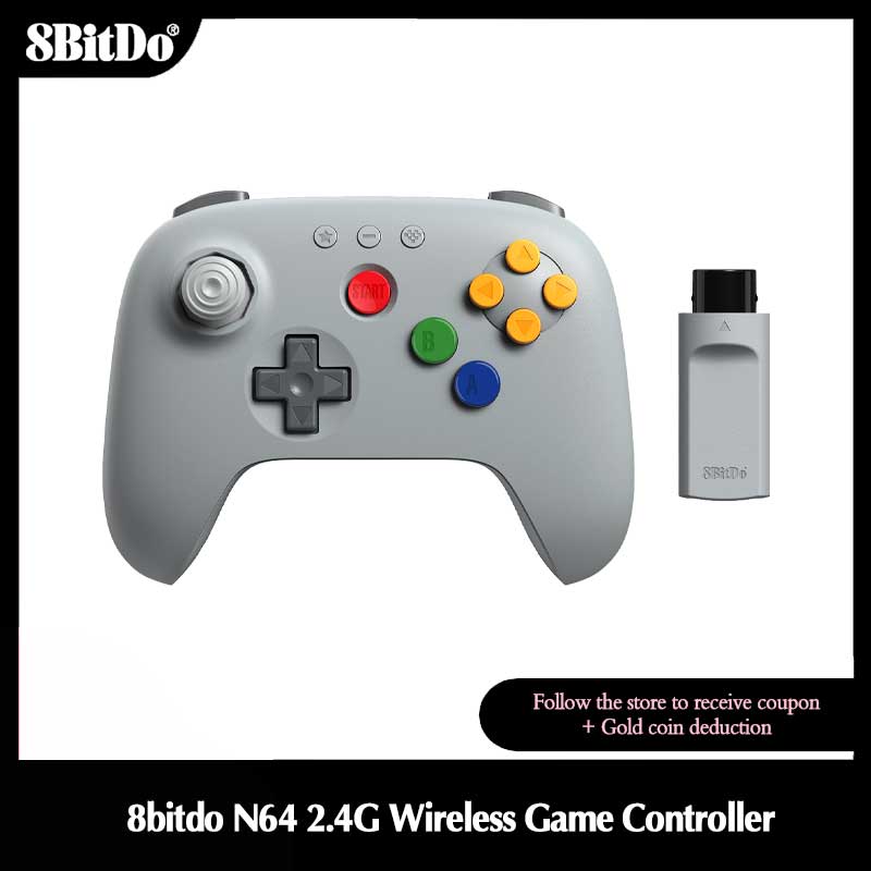 8BitDo N64 2.4G Wireless Gamin - Board Game Android 评论和价格
