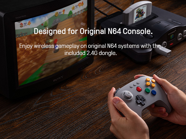 8BitDo N64 2.4G Wireless Gamin - Board Game Android 评论和价格