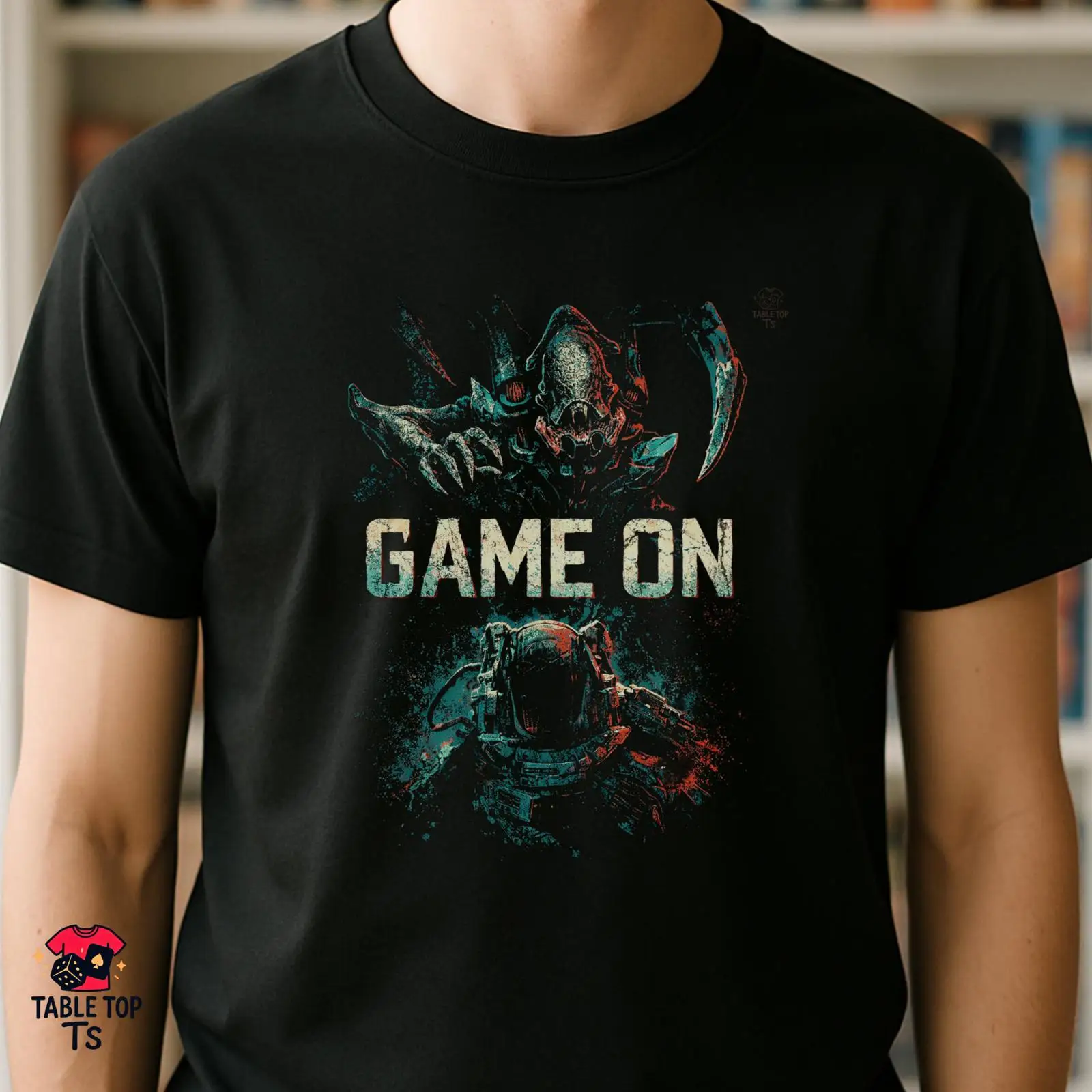 GAME ON T Shirt Nemesis Inspir - Board Game Nemesis 评论和价格
