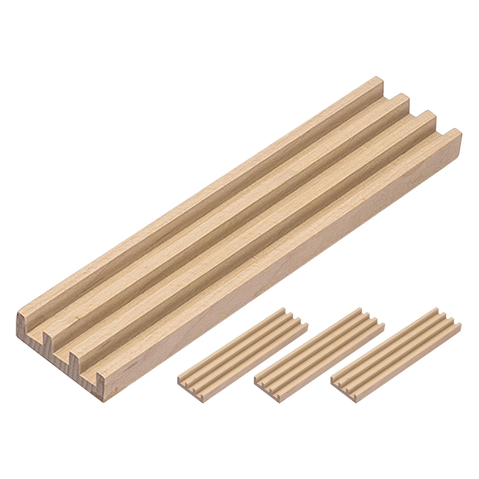 4Pcs Wooden Domino Racks Set N - Board Game Organization 评论和价格