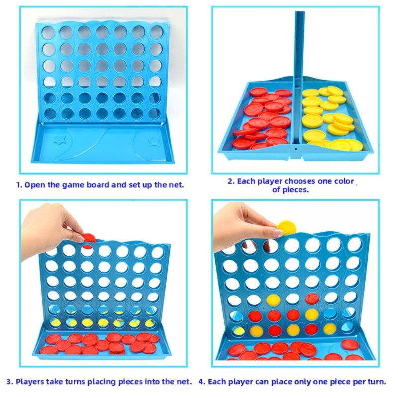 3D Four-in-a-Row Board Game fo - Board Game Electronic Table 评论和价格