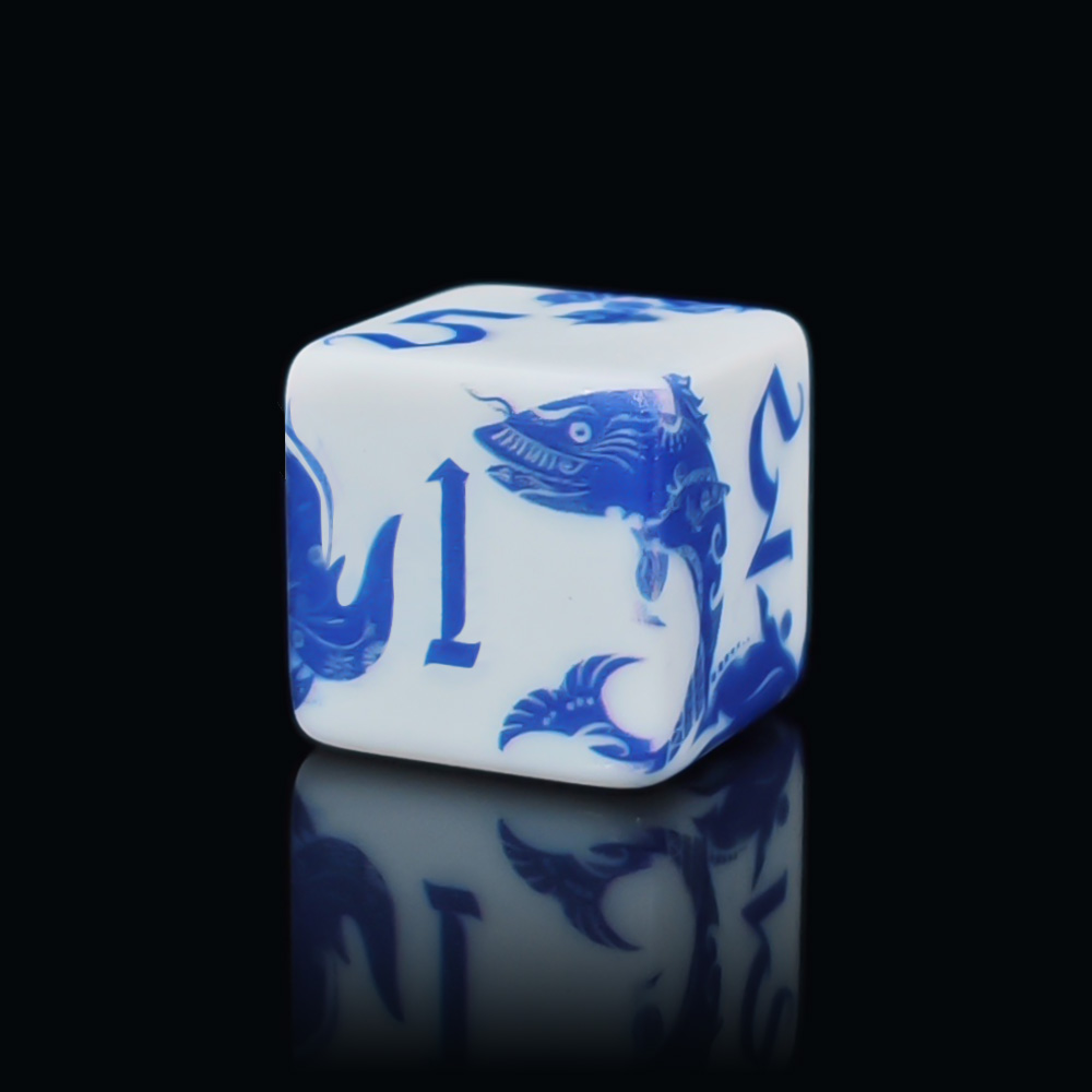 12Pcs Blue And White Porcelain - Board Game Electronic Table 评论和价格