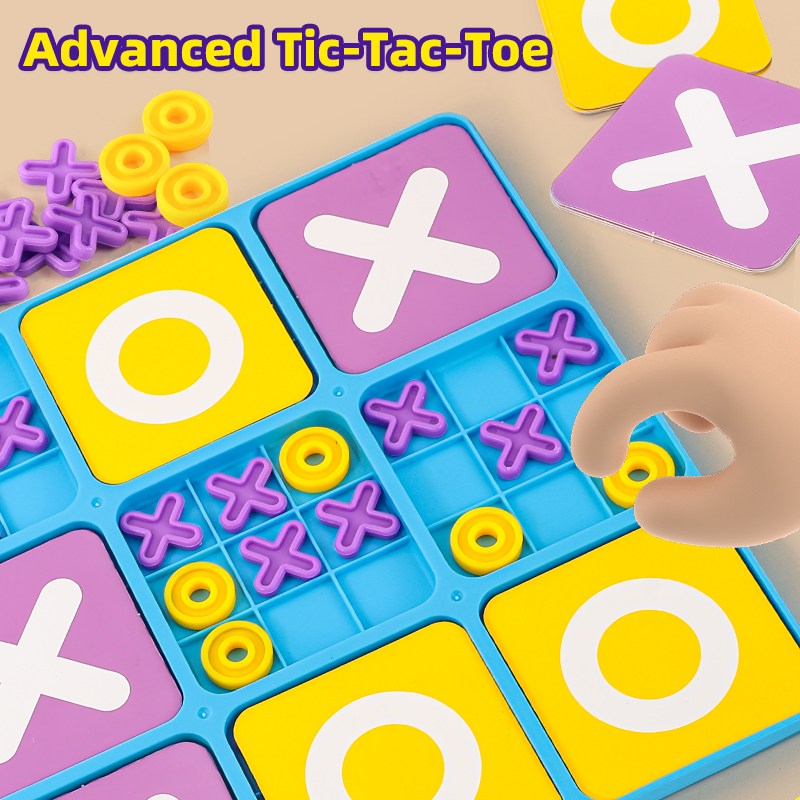 Colorful Battle Xo Tic-Tac-Toe - Board Game Electronic Table 评论和价格