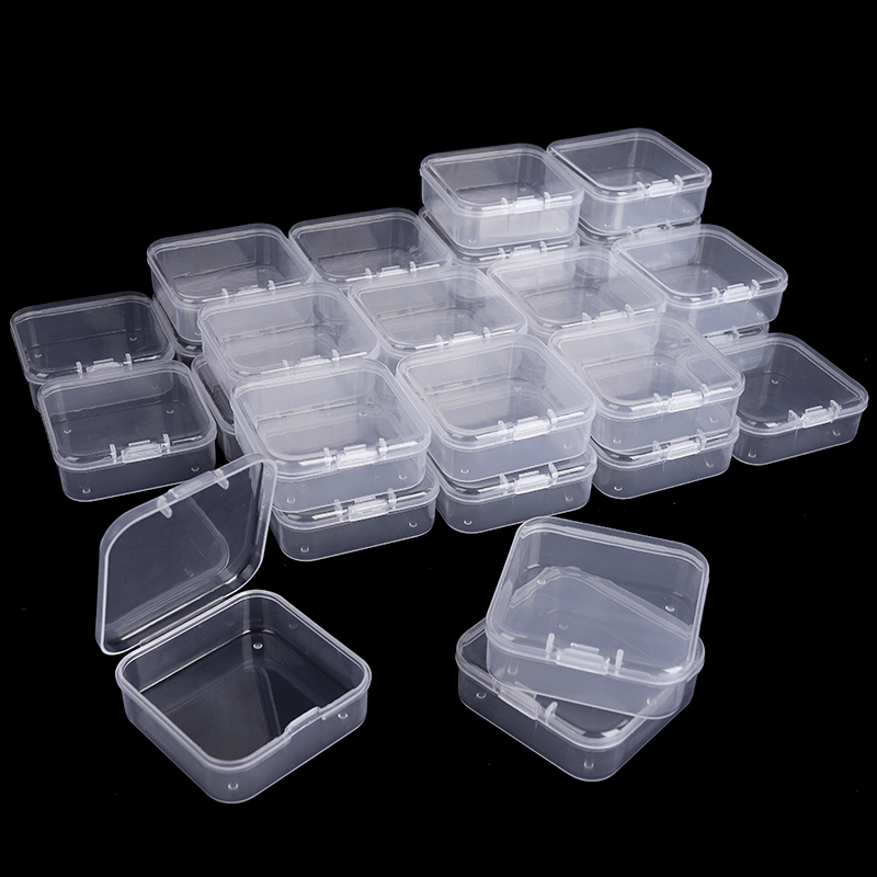 2 Sizes Clear Small Containers - Board Game Organization 评论和价格
