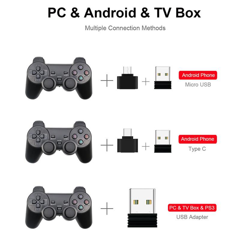 2.4G Wireless Game Gamepad Con - Board Game Android 评论和价格