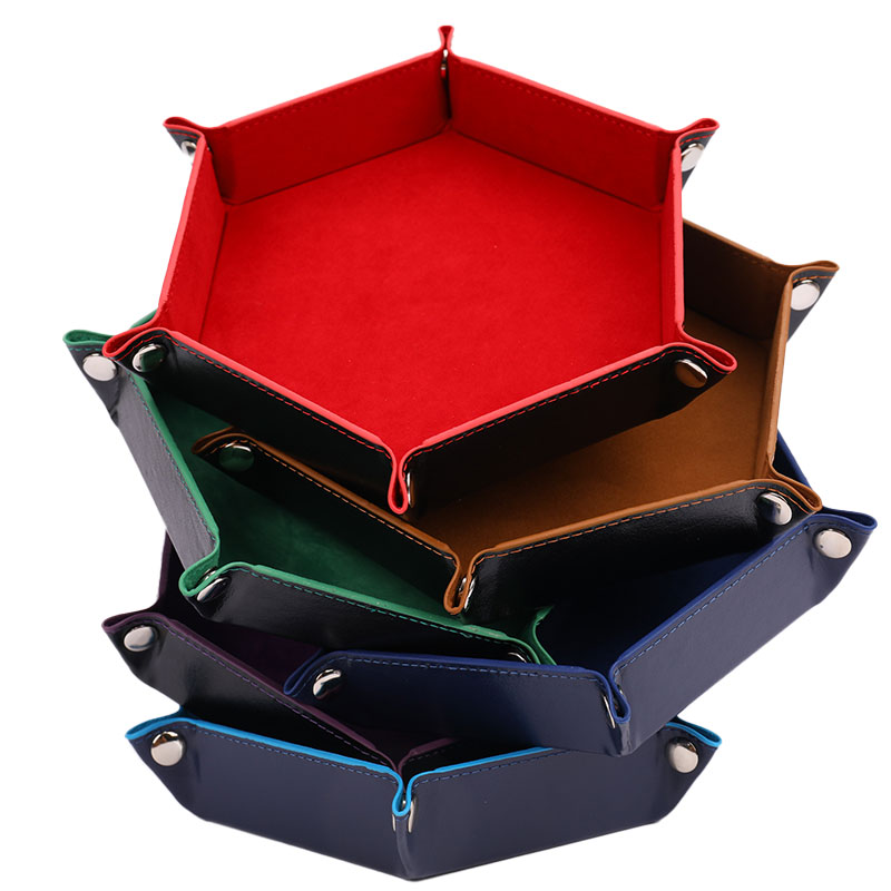 1pc Hexagonal Dice Tray and Mi - Board Game Organization 评论和价格